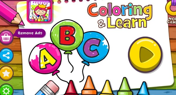 لعبة Coloring &Learn